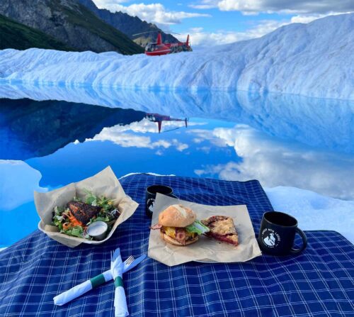 Breakfast on the Glacier